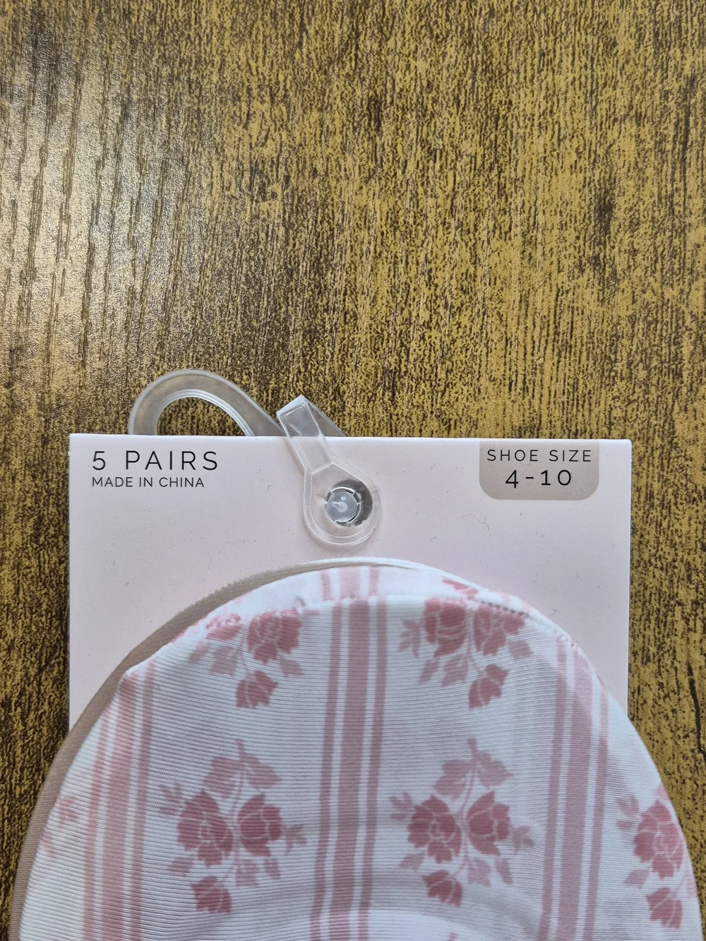 Sincerely Jules Laser Cut Liners 5 Pack Multi Pink Neutral Floral Size 4-10 NWT